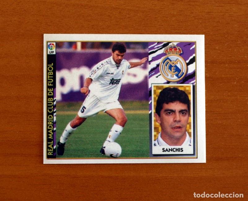 Fu&szlig;ball-Sticker: Real Madrid - Sanchis - Ediciones Este Liga 1997-1998, 97-98 - Nunca Pegado