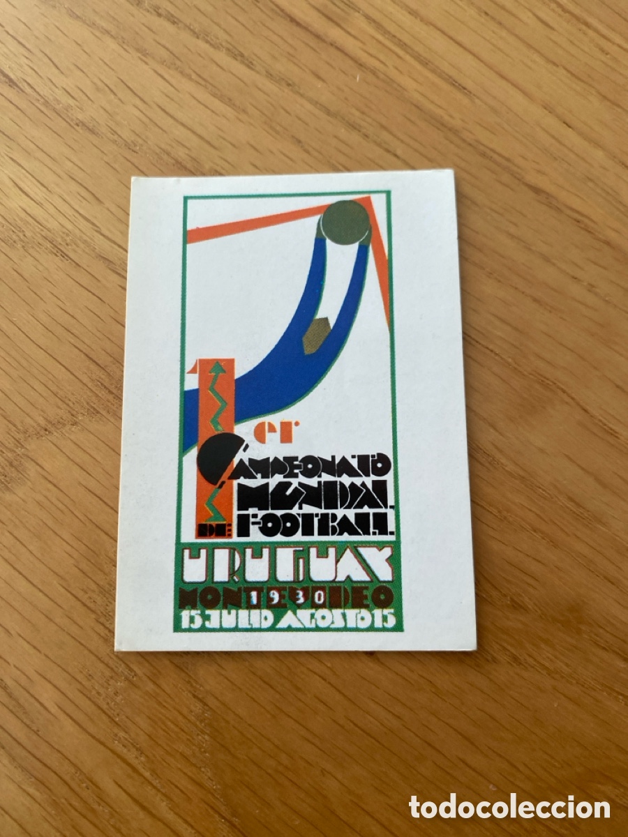 Figurine di Calcio: Cromo panini mundial Mexico 86 n&uacute;mero 4 Uruguay 1930 - Sticker album world cup 1986