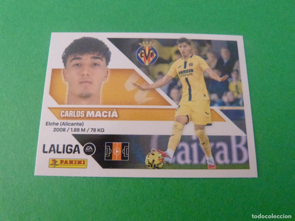 Cromos de f&uacute;tbol: CROMO FUTBOL MACIA VILLARREAL C.F. SIN PEGAR N&ordm; 13 LIGA ESTE 2026-2027/26-27