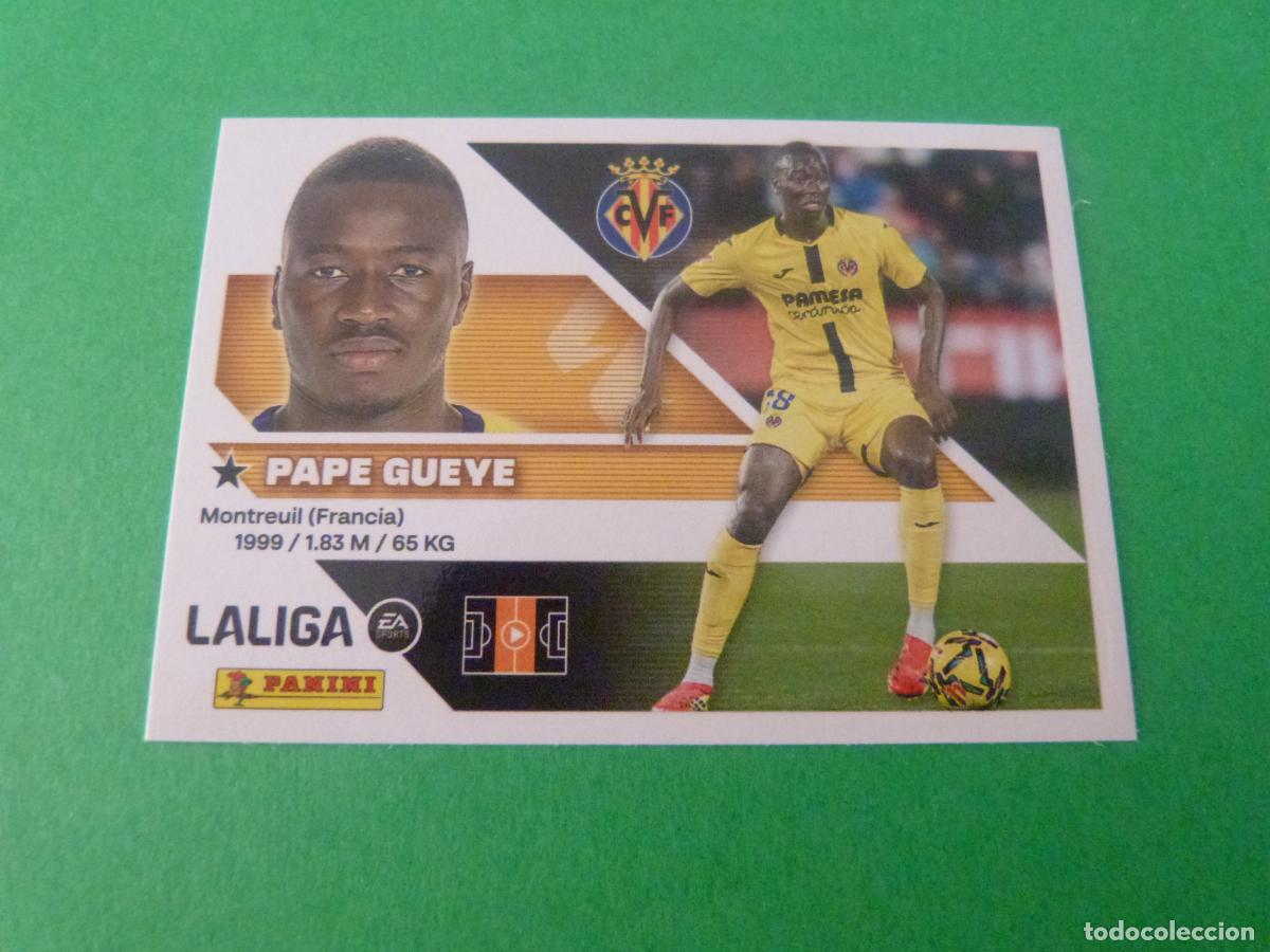Cromos de f&uacute;tbol: CROMO FUTBOL PAPE GUEYE VILLARREAL C.F. SIN PEGAR N&ordm; 11 LIGA ESTE 2026-2027/26-27