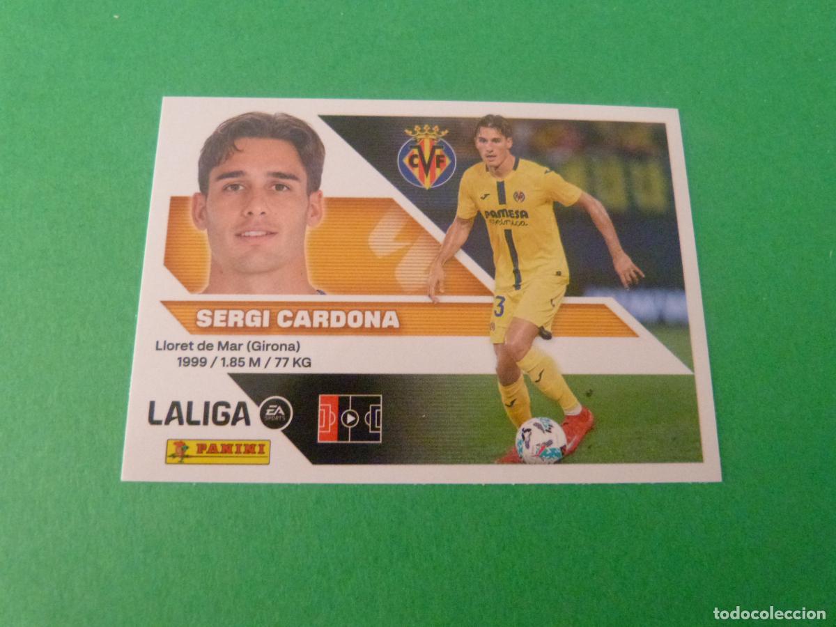 Cromos de f&uacute;tbol: CROMO FUTBOL SERGI CARDONA VILLARREAL C.F. SIN PEGAR N&ordm; 10 LIGA ESTE 2026-2027/26-27