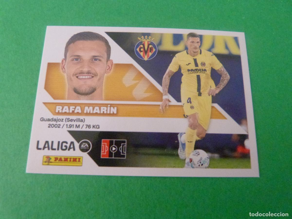 Cromos de f&uacute;tbol: CROMO FUTBOL RAFA MARIN VILLARREAL C.F. SIN PEGAR N&ordm; 8 B LIGA ESTE 2026-2027/26-27