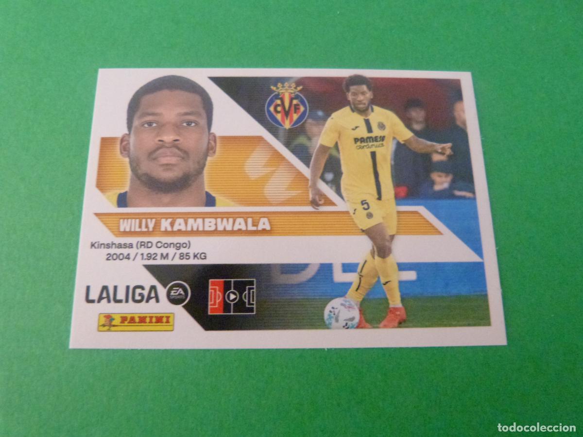 Fu&szlig;ball-Sticker: CROMO FUTBOL KAMBWALA VILLARREAL C.F. SIN PEGAR N&ordm; 8 A LIGA ESTE 2026-2027/26-27