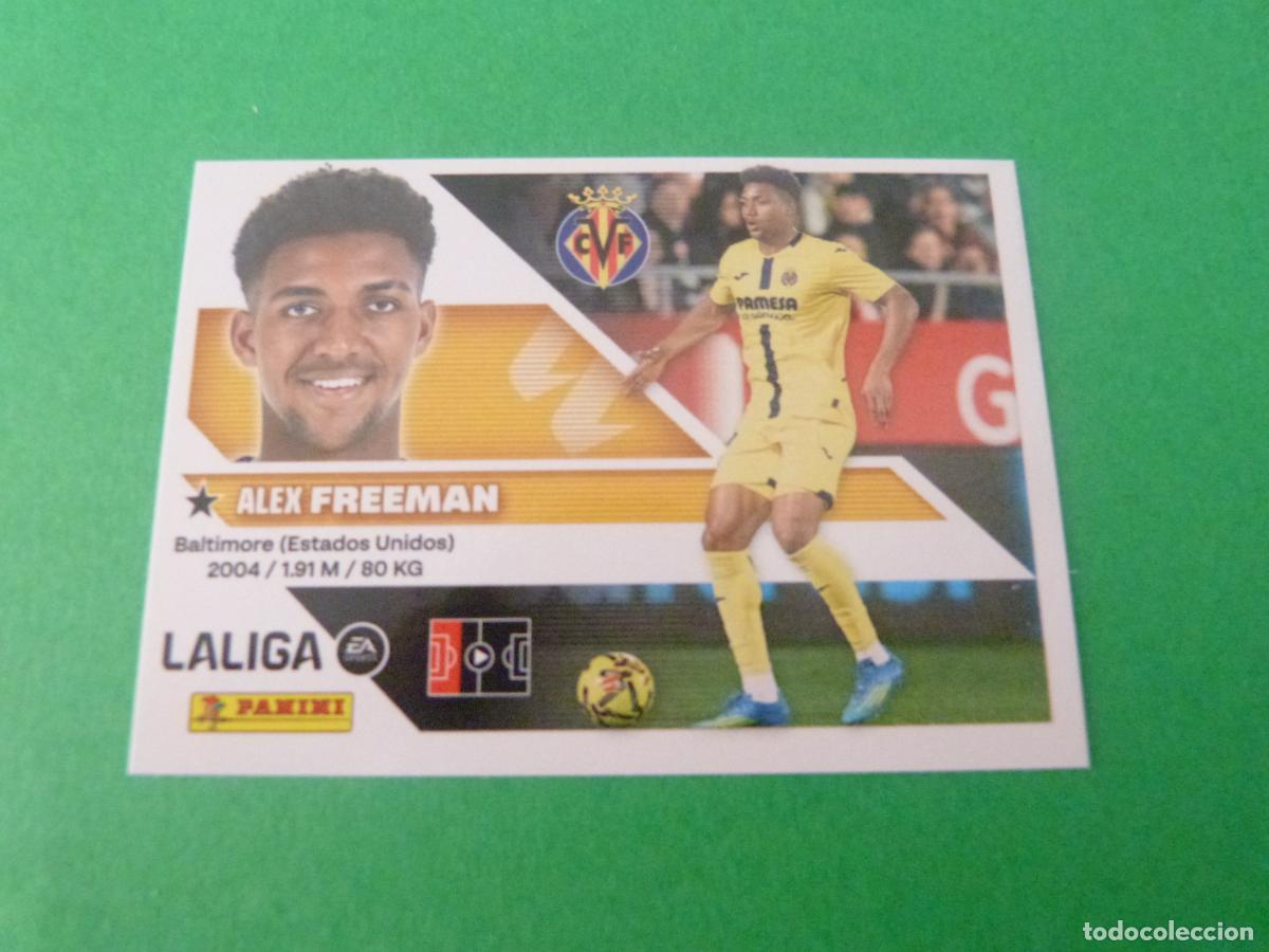 Cromos de f&uacute;tbol: CROMO FUTBOL FREEMAN VILLARREAL C.F. SIN PEGAR N&ordm; 7 B LIGA ESTE 2026-2027/26-27