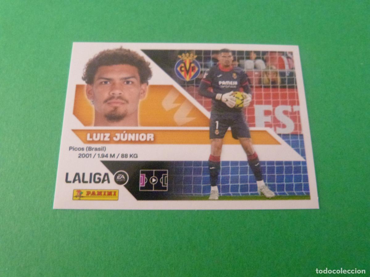 Cromos de f&uacute;tbol: CROMO FUTBOL LUIZ JUNIOR VILLARREAL C.F. SIN PEGAR N&ordm; 3 LIGA ESTE 2026-2027/26-27