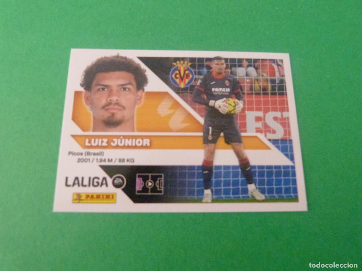 Cromos de f&uacute;tbol: CROMO FUTBOL LUIZ JUNIOR VILLARREAL C.F. SIN PEGAR N&ordm; 3 LIGA ESTE 2026-2027/26-27