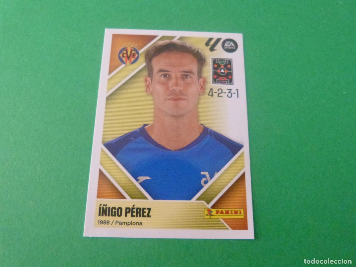 Cromos de f&uacute;tbol: CROMO FUTBOL I&Ntilde;IGO PEREZ VILLARREAL C.F. SIN PEGAR N&ordm; 2 LIGA ESTE 2026-2027/26-27