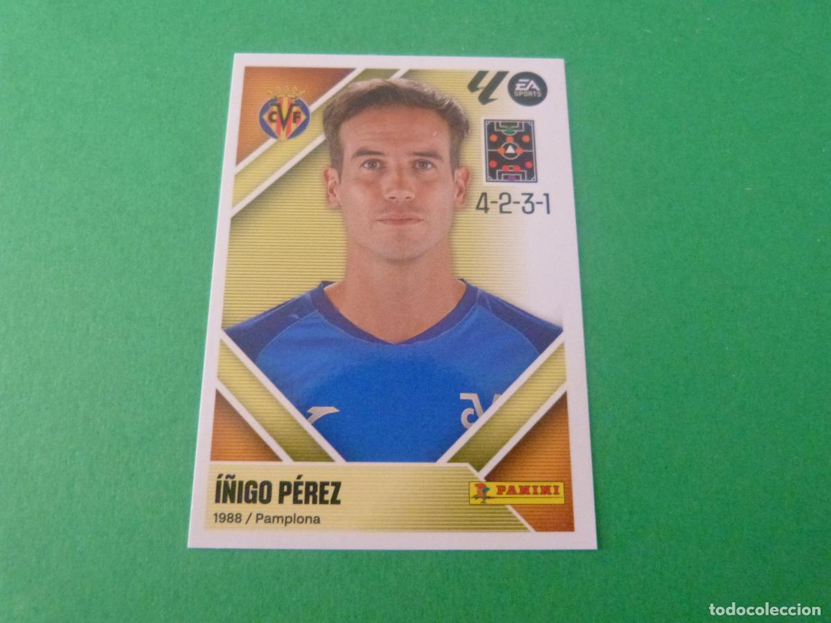 Cromos de f&uacute;tbol: CROMO FUTBOL I&Ntilde;IGO PEREZ VILLARREAL C.F. SIN PEGAR N&ordm; 2 LIGA ESTE 2026-2027/26-27