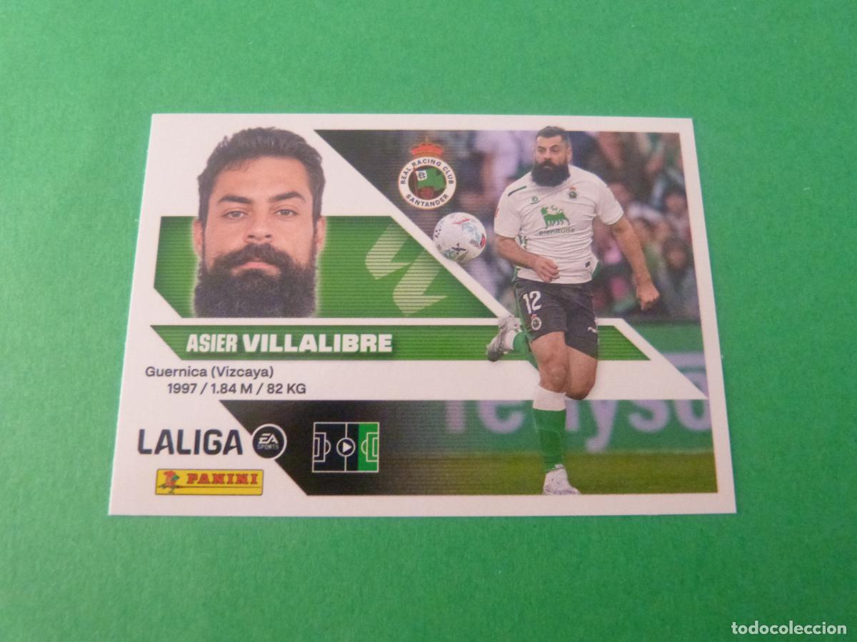 Cromos de f&uacute;tbol: CROMO FUTBOL VILLALIBRE RACING DE SANTANDER SIN PEGAR N&ordm; 20 LIGA ESTE 2026-2027/26-27