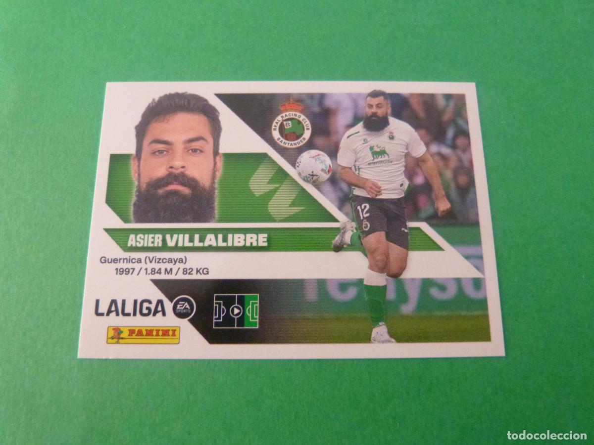 Cromos de f&uacute;tbol: CROMO FUTBOL VILLALIBRE RACING DE SANTANDER SIN PEGAR N&ordm; 20 LIGA ESTE 2026-2027/26-27