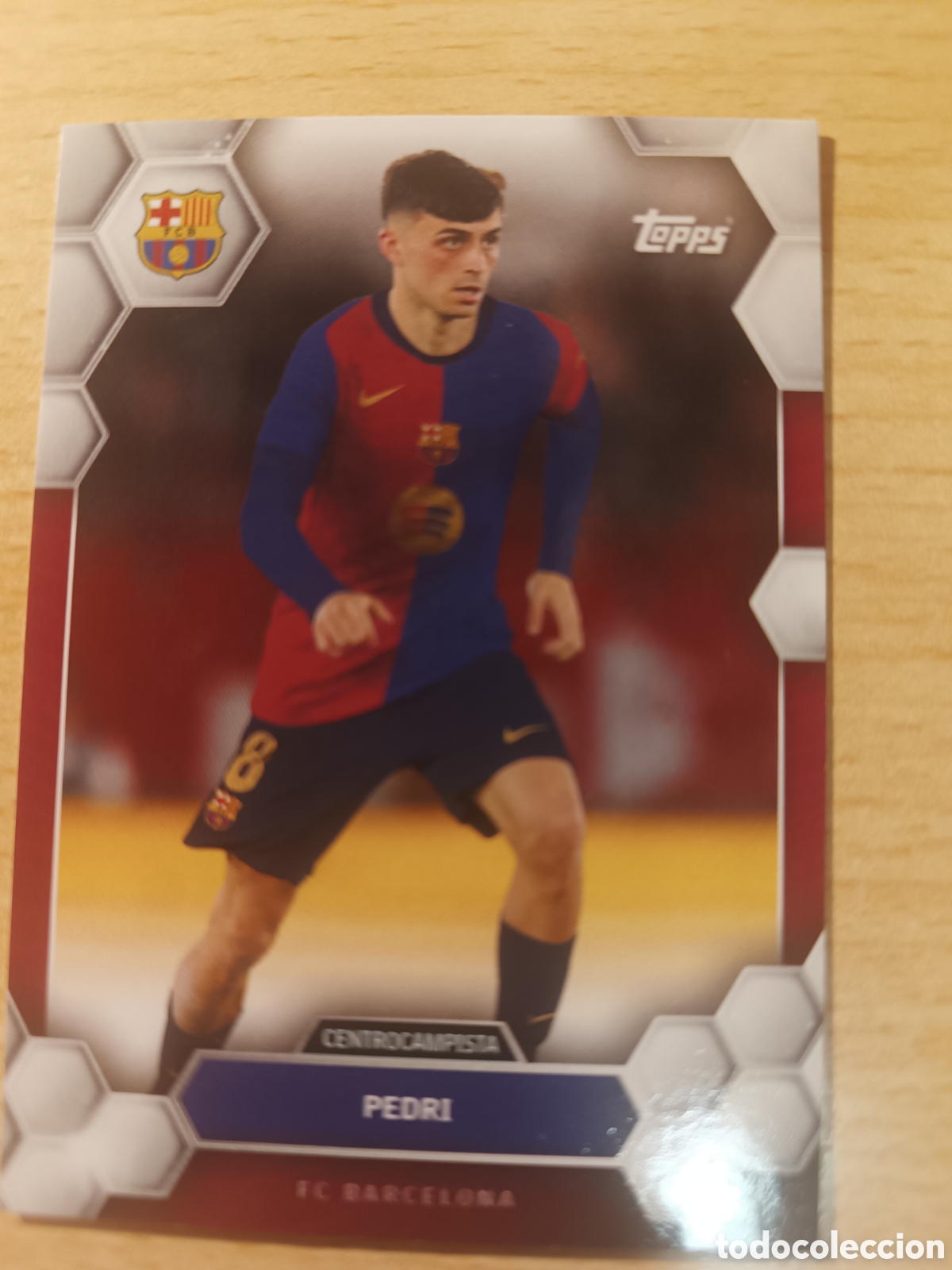 Cromos de f&uacute;tbol: 11 PEDRI FC BARCELONA FAN SET 2024 2025 TOPPS 24 25