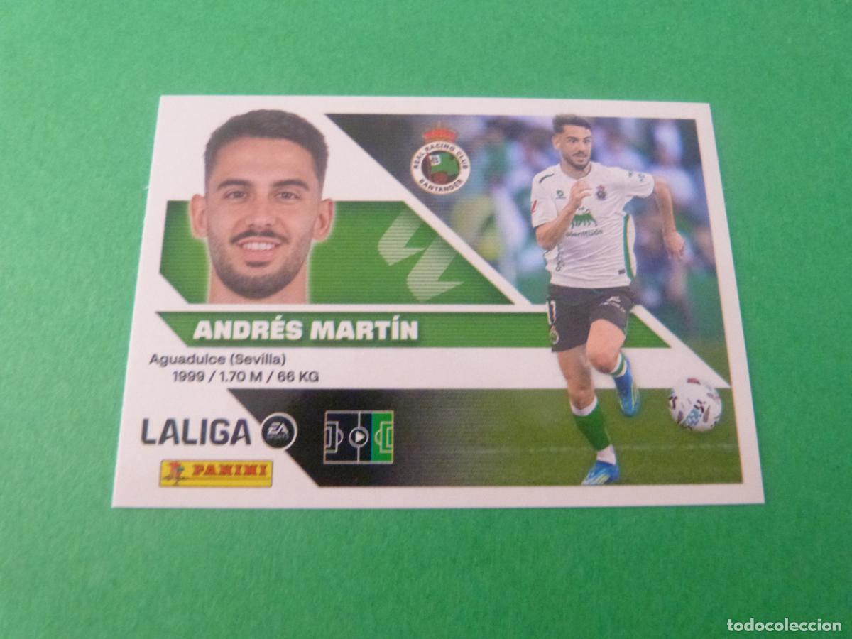 Cromos de f&uacute;tbol: CROMO FUTBOL ANDRES MARTIN RACING DE SANTANDER SIN PEGAR N&ordm; 16 LIGA ESTE 2026-2027/26-27
