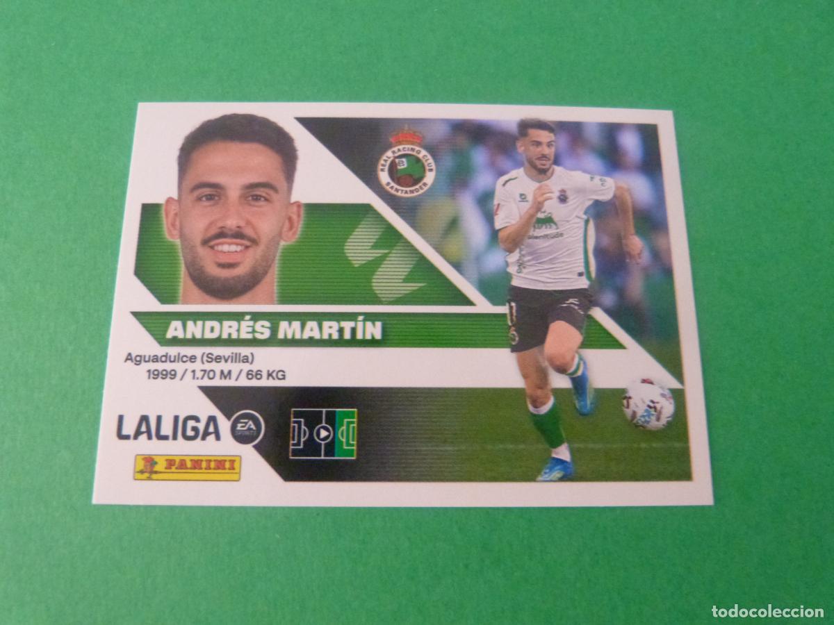 Cromos de f&uacute;tbol: CROMO FUTBOL ANDRES MARTIN RACING DE SANTANDER SIN PEGAR N&ordm; 16 LIGA ESTE 2026-2027/26-27