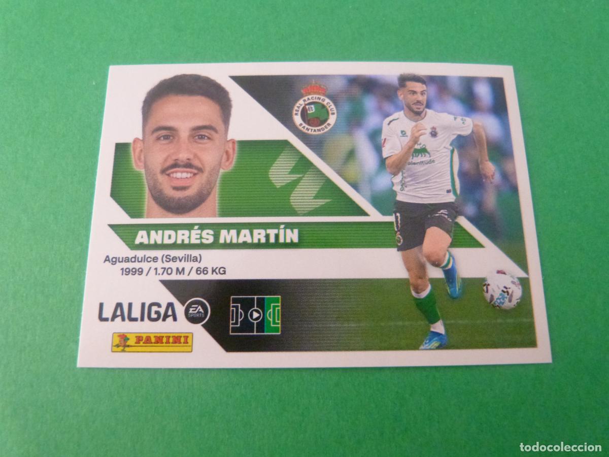 Cromos de f&uacute;tbol: CROMO FUTBOL ANDRES MARTIN RACING DE SANTANDER SIN PEGAR N&ordm; 16 LIGA ESTE 2026-2027/26-27