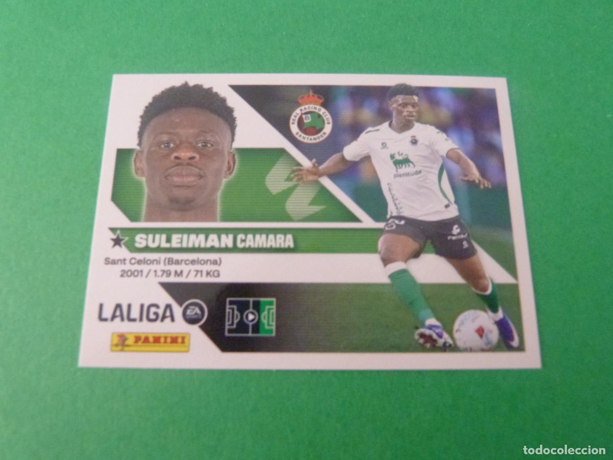 Cromos de f&uacute;tbol: CROMO FUTBOL SULEIMAN RACING DE SANTANDER SIN PEGAR N&ordm; 15 LIGA ESTE 2026-2027/26-27