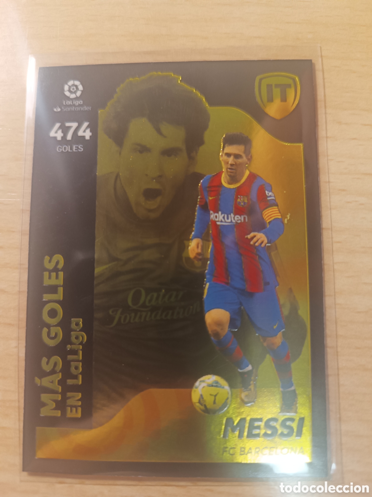 Cromos de f&uacute;tbol: 3 MESSI FC BARCELONA LA ISLA DEL TESORO LIGA ESTE 2021 2022 PANINI 21 22