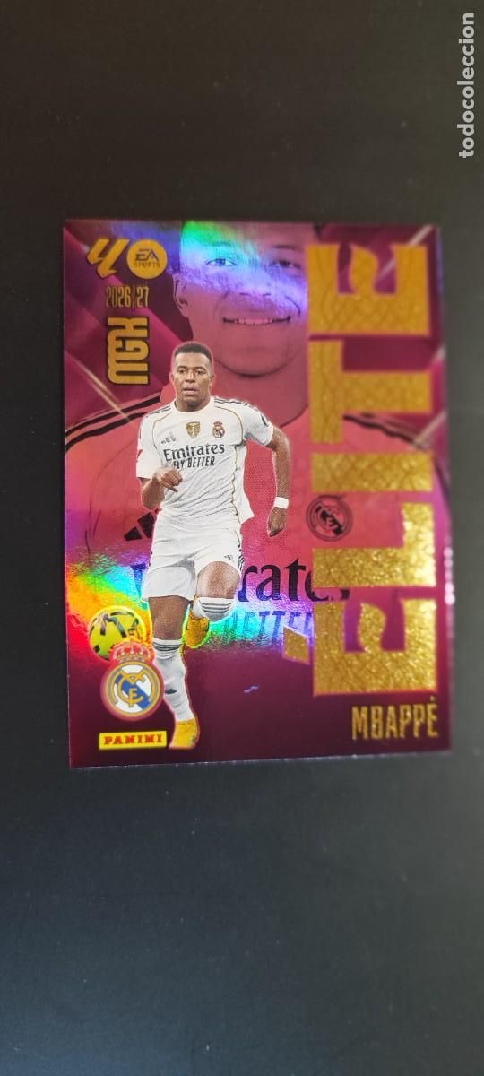 Cromos de Futebol: MEGACRACKS 2026/27 CARD ELITE MBAPPE REAL MADRID # 10 PANINI