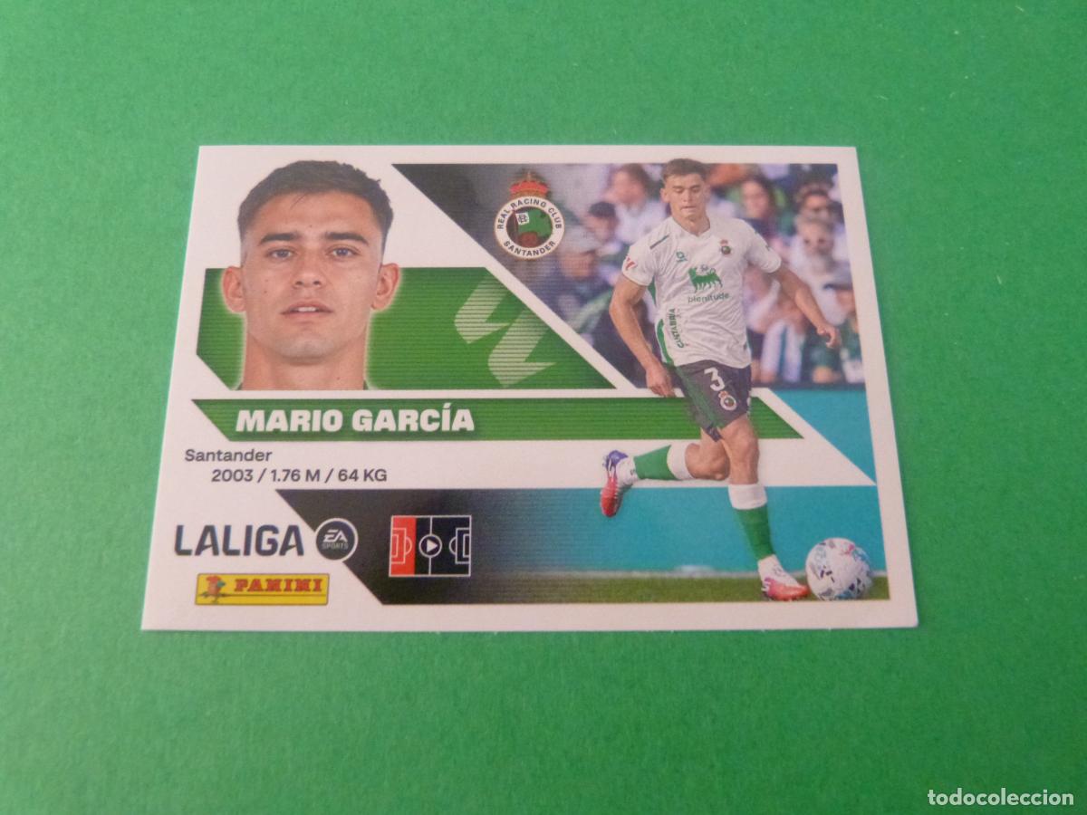 Cromos de Futebol: CROMO FUTBOL MARIO GARCIA RACING DE SANTANDER SIN PEGAR N&ordm; 9 B LIGA ESTE 2026-2027/26-27