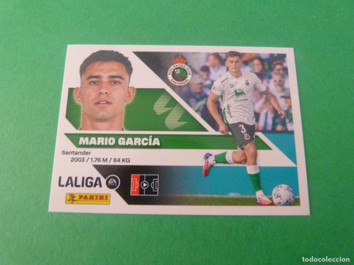 Cromos de f&uacute;tbol: CROMO FUTBOL MARIO GARCIA RACING DE SANTANDER SIN PEGAR N&ordm; 9 B LIGA ESTE 2026-2027/26-27