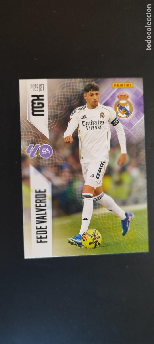 Cromos de f&uacute;tbol: MEGACRACKS 2026/27 CARD BASIC VALVERDE REAL MADRID # 226 PANINI