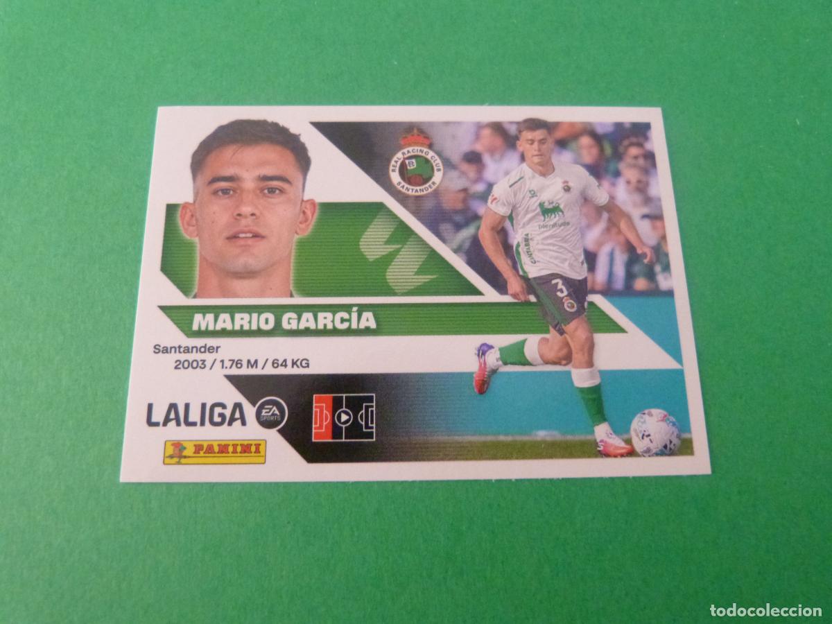Cromos de f&uacute;tbol: CROMO FUTBOL MARIO GARCIA RACING DE SANTANDER SIN PEGAR N&ordm; 9 B LIGA ESTE 2026-2027/26-27