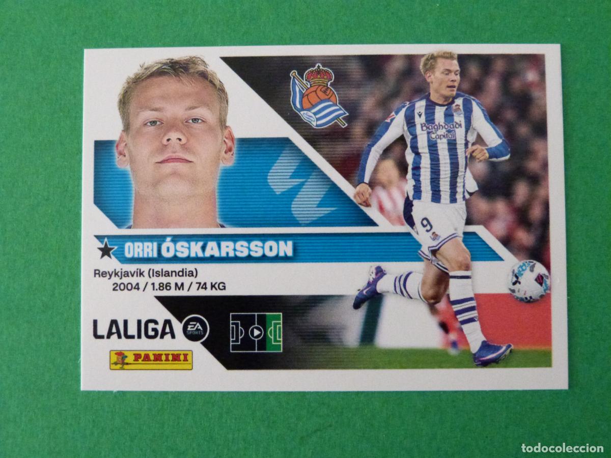 Football Stickers: CROMO FUTBOL OSKARSSON REAL SOCIEDAD SIN PEGAR N&ordm; 19 LIGA ESTE 2026-2027/26-27