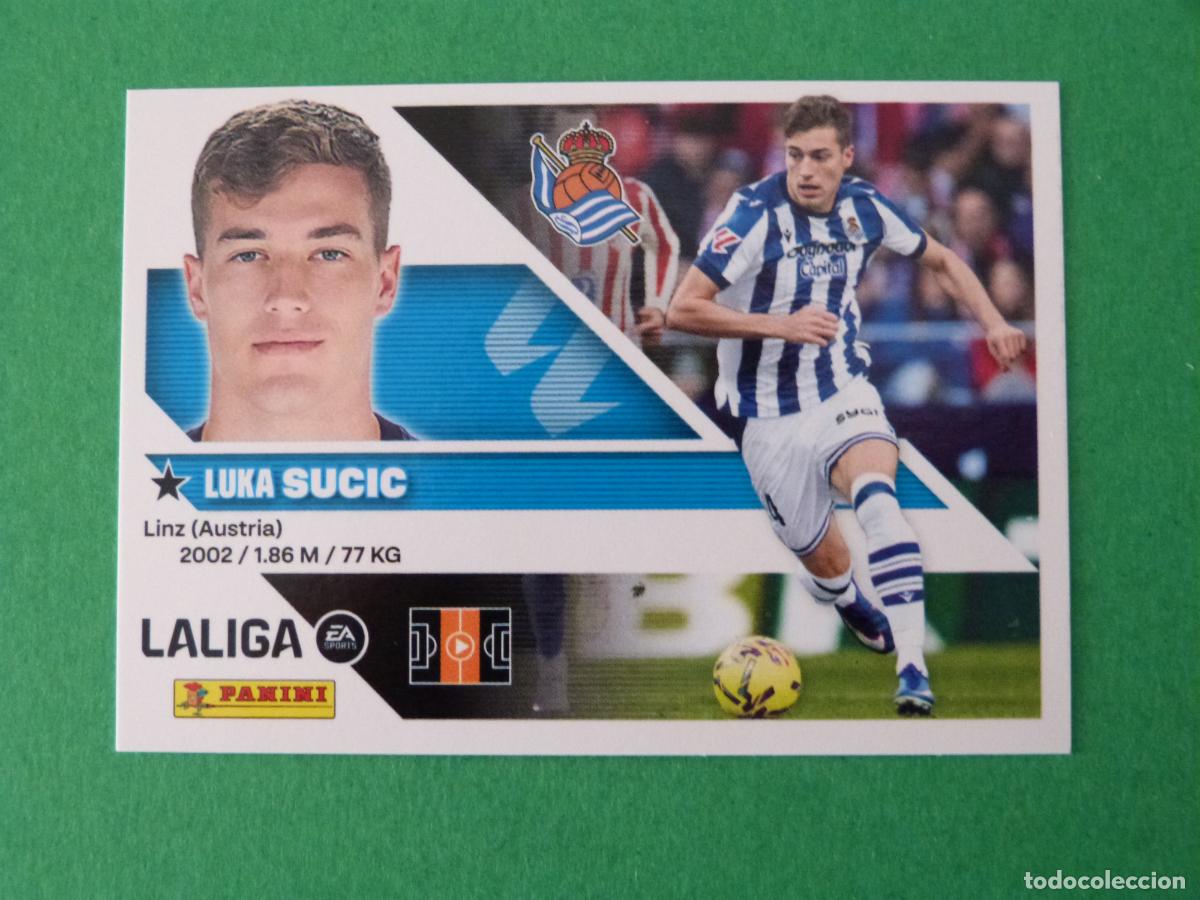 Football Stickers: CROMO FUTBOL SUCIC REAL SOCIEDAD SIN PEGAR N&ordm; 15 LIGA ESTE 2026-2027/26-27