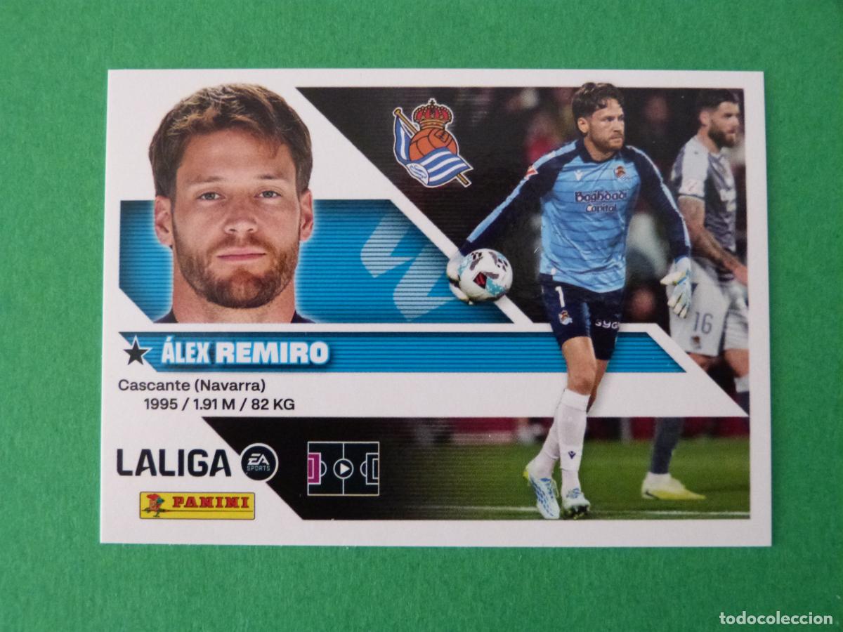 Cromos de f&uacute;tbol: CROMO FUTBOL REMIRO REAL SOCIEDAD SIN PEGAR N&ordm; 3 LIGA ESTE 2026-2027/26-27