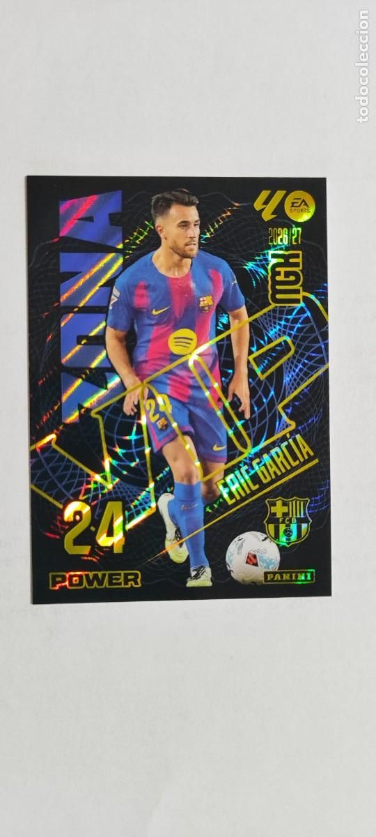 Football Stickers: MEGACARCKS 26/27 CARD ZONA VIP POWER ERIC GARCIA FC BARCELONA # 393P PANINI