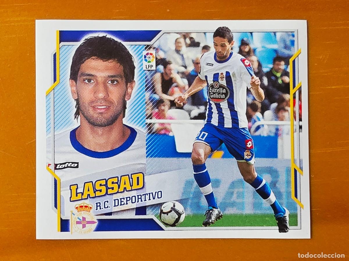 Cromos de f&uacute;tbol: 15 Lassad, Deportivo de la Coru&ntilde;a, Panini Ediciones Liga Este 2010 2011 10 11