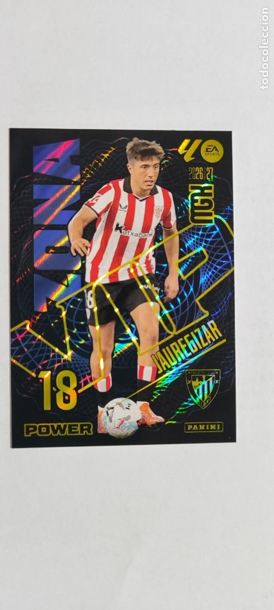 Cromos de f&uacute;tbol: MEGACARCKS 26/27 CARD ZONA VIP POWER JAUREGIZAR ATHLETIC CLUB # 398P PANINI