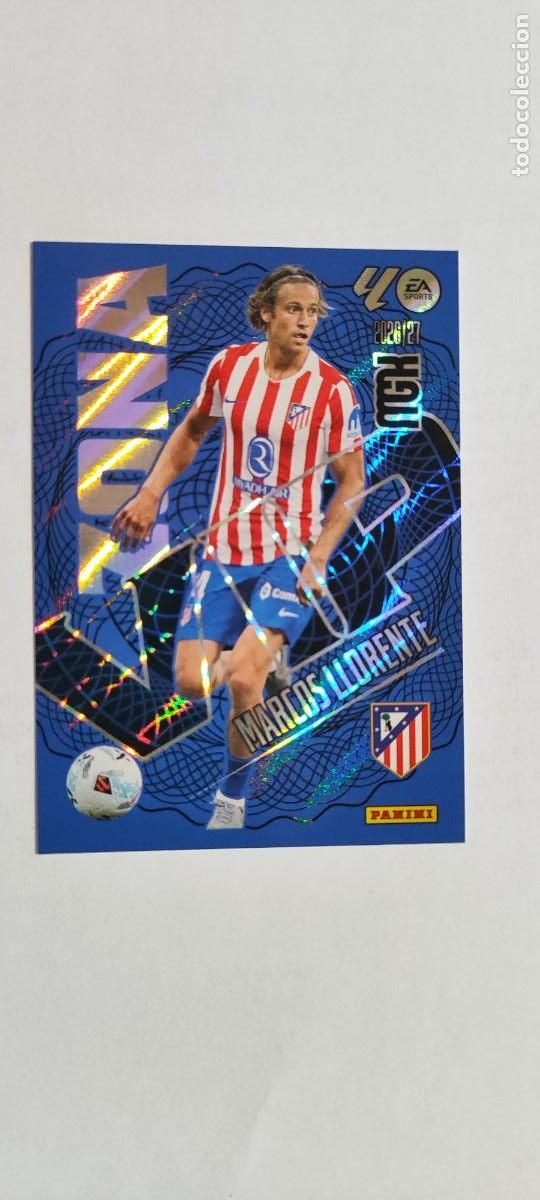 Cromos de f&uacute;tbol: MEGACARCKS 26/27 CARD ZONA VIP MARCOS LLORENTE AT MADRID # 401 PANINI