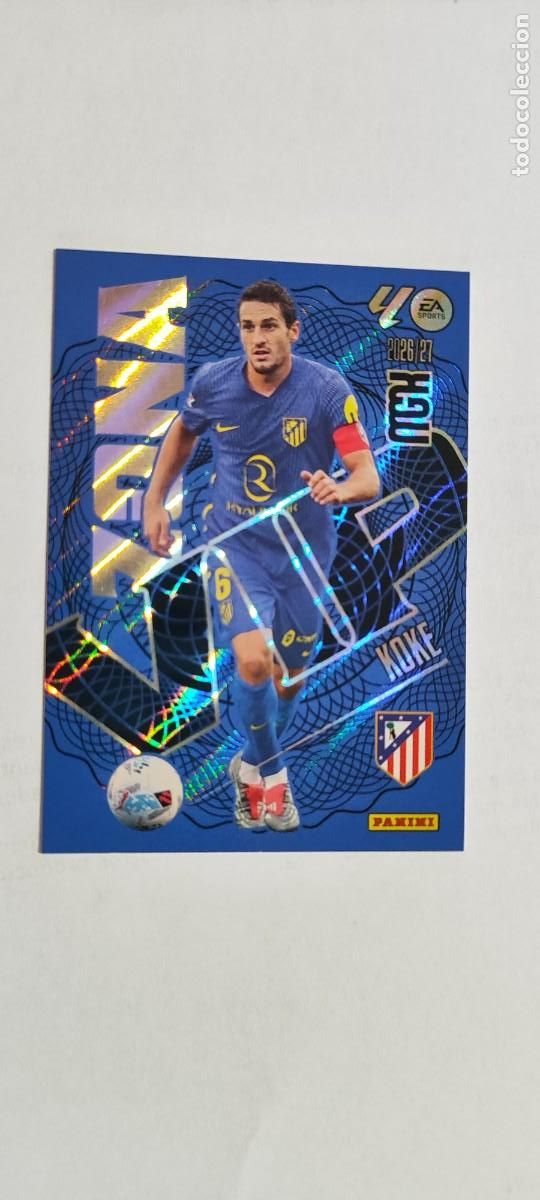 Cromos de f&uacute;tbol: MEGACARCKS 26/27 CARD ZONA VIP KOKE AT MADRID # 400 PANINI