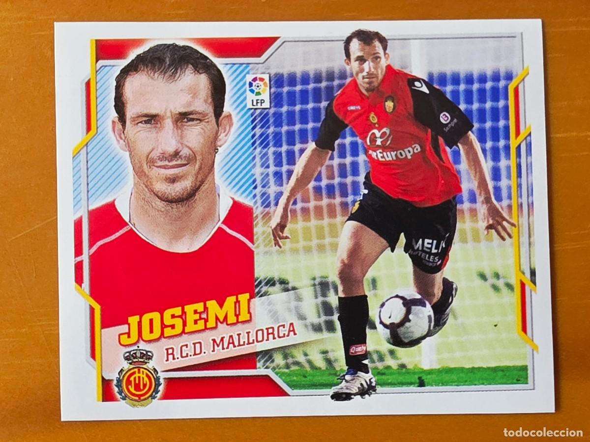 Cromos de f&uacute;tbol: 3 Josemi, Baja, RCD Mallorca, Panini Ediciones Liga Este 2010 2011 10 11