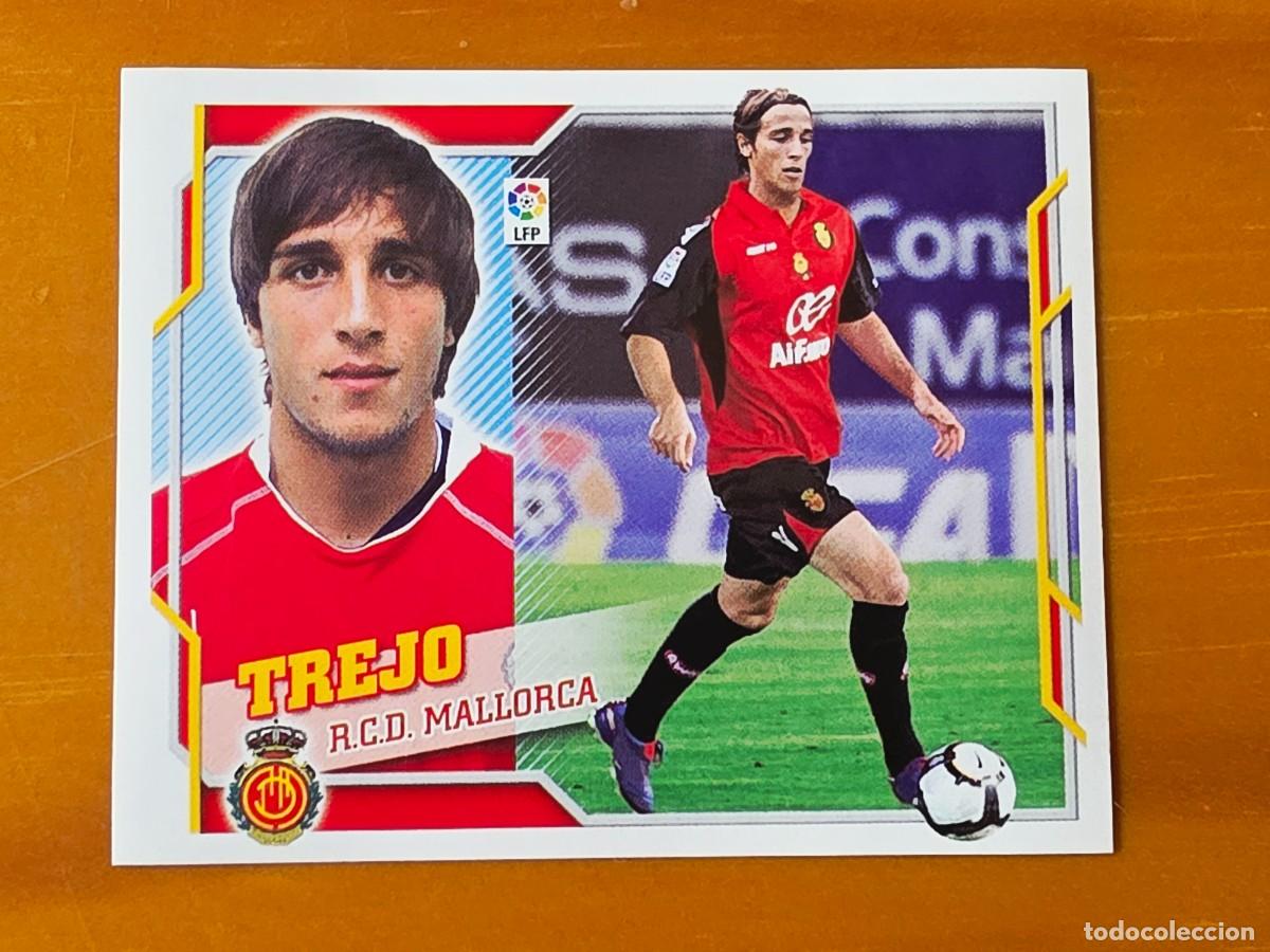 Cromos de f&uacute;tbol: 9 &Oacute;scar Trejo, Baja, RCD Mallorca, Panini Ediciones Liga Este 2010 2011 10 11