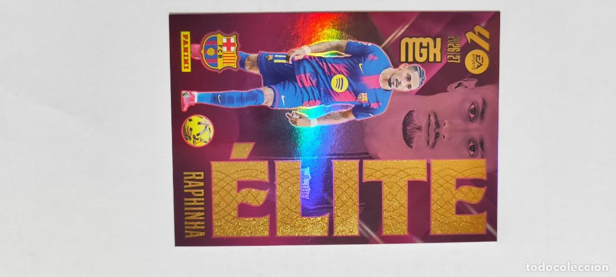 Cromos de f&uacute;tbol: MEGACARCKS 26/27 CARD ELITE RAPHINHA FC BARCELONA # 16 PANINI