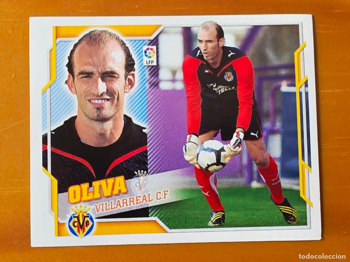 Cromos de f&uacute;tbol: 2 Javier Oliva, Villarreal CF, Panini Ediciones Liga Este 2010 2011 10 11