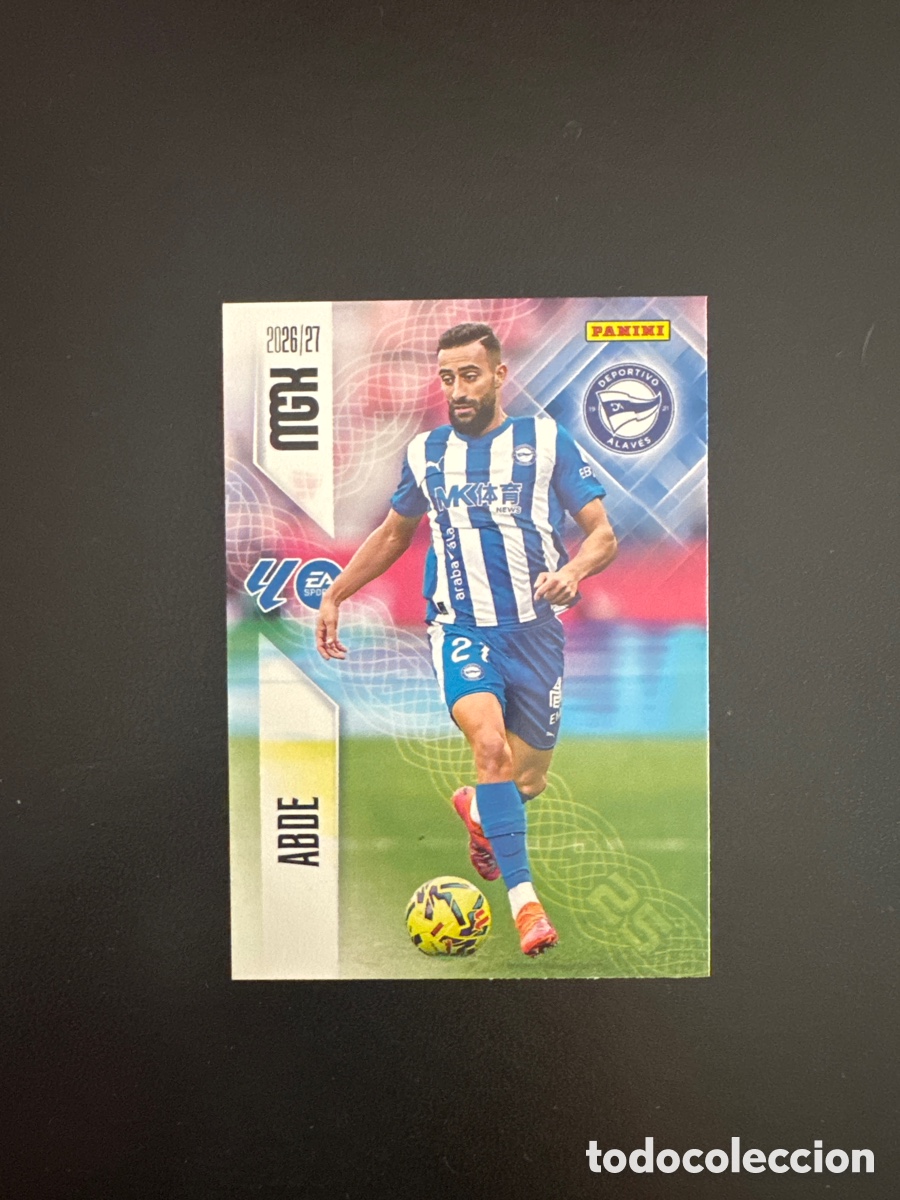 Cromos de f&uacute;tbol: ABDE ALAV&Eacute;S NUMERO 34 MEGACRACKS 2026 2027