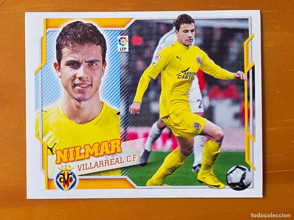Cromos de f&uacute;tbol: 16 Nilmar, Villarreal CF, Panini Ediciones Liga Este 2010 2011 10 11