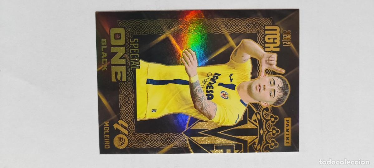 Cromos de f&uacute;tbol: MEGACARCKS 26/27 CARD SPECIAL ONE BLACK MOLEIRO VILLARREAL # PANINI