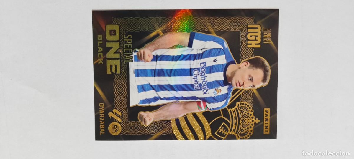 Cromos de f&uacute;tbol: MEGACARCKS 26/27 CARD SPECIAL ONE BLACK OYARZABAL REAL SOCIEDAD # PANINI