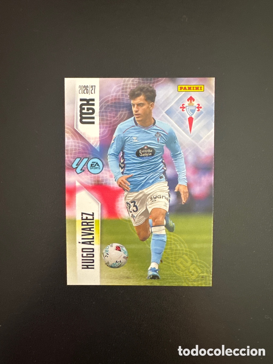 Cromos de f&uacute;tbol: HUGO &Aacute;LVAREZ CELTA DE VIGO NUMERO 120 MEGACRACKS 2026 2027