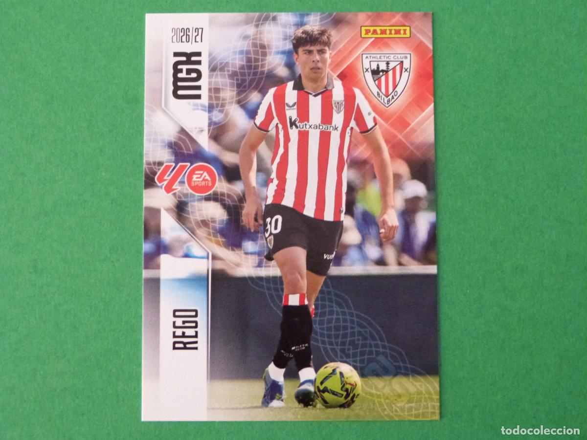 Cromos de f&uacute;tbol: TRADING CARD FUTBOL REGO ATH. BILBAO N&ordm; 47 LIGA MEGACRACKS 2026-2027/26-27 PANINI