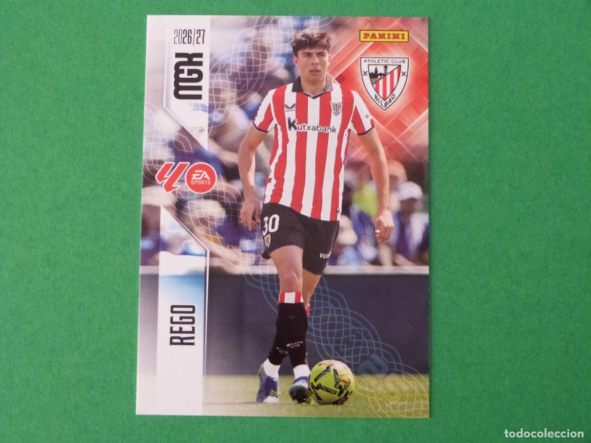 Cromos de f&uacute;tbol: TRADING CARD FUTBOL REGO ATH. BILBAO N&ordm; 47 LIGA MEGACRACKS 2026-2027/26-27 PANINI