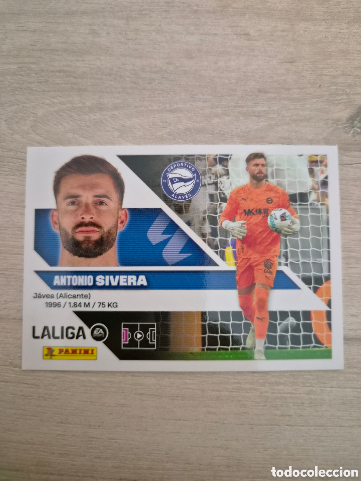 Cromos de f&uacute;tbol: N&deg;3 Alaves Sivera Liga Este 26/27