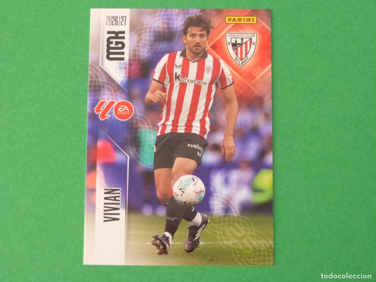 Cromos de f&uacute;tbol: TRADING CARD FUTBOL ARESO ATH. BILBAO N&ordm; 40 LIGA MEGACRACKS 2026-2027/26-27 PANINI
