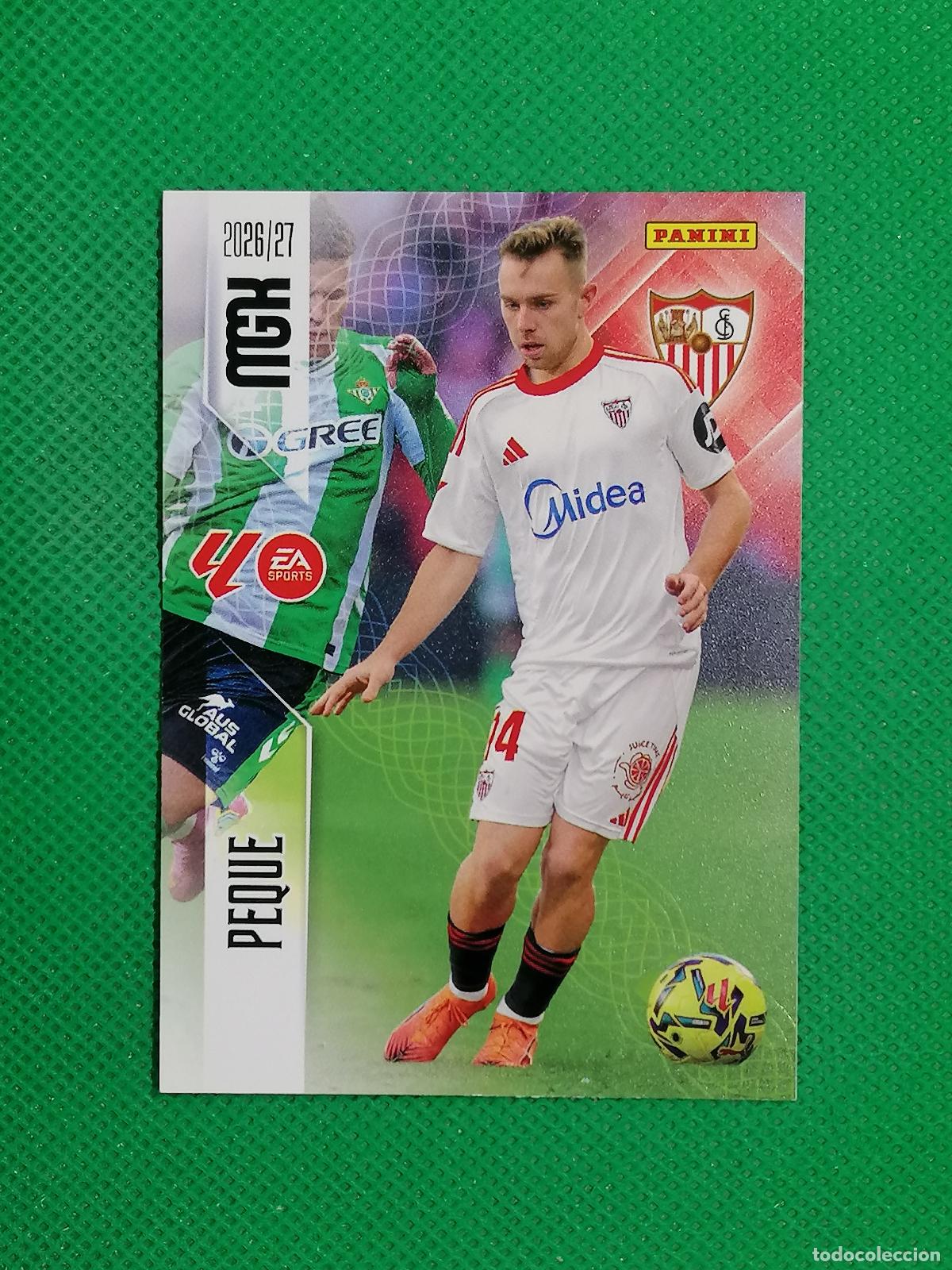Football Stickers: 339 PEQUE SEVILLA ⚽ MEGACRACKS LIGA 2026 2027 26 27 ⚽