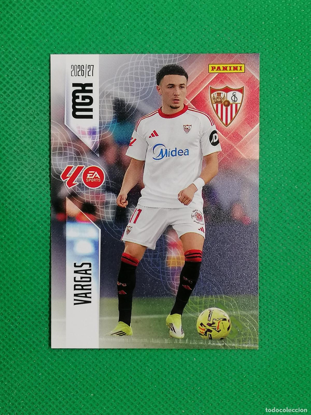 Football Stickers: 337 VARGAS SEVILLA ⚽ MEGACRACKS LIGA 2026 2027 26 27 ⚽