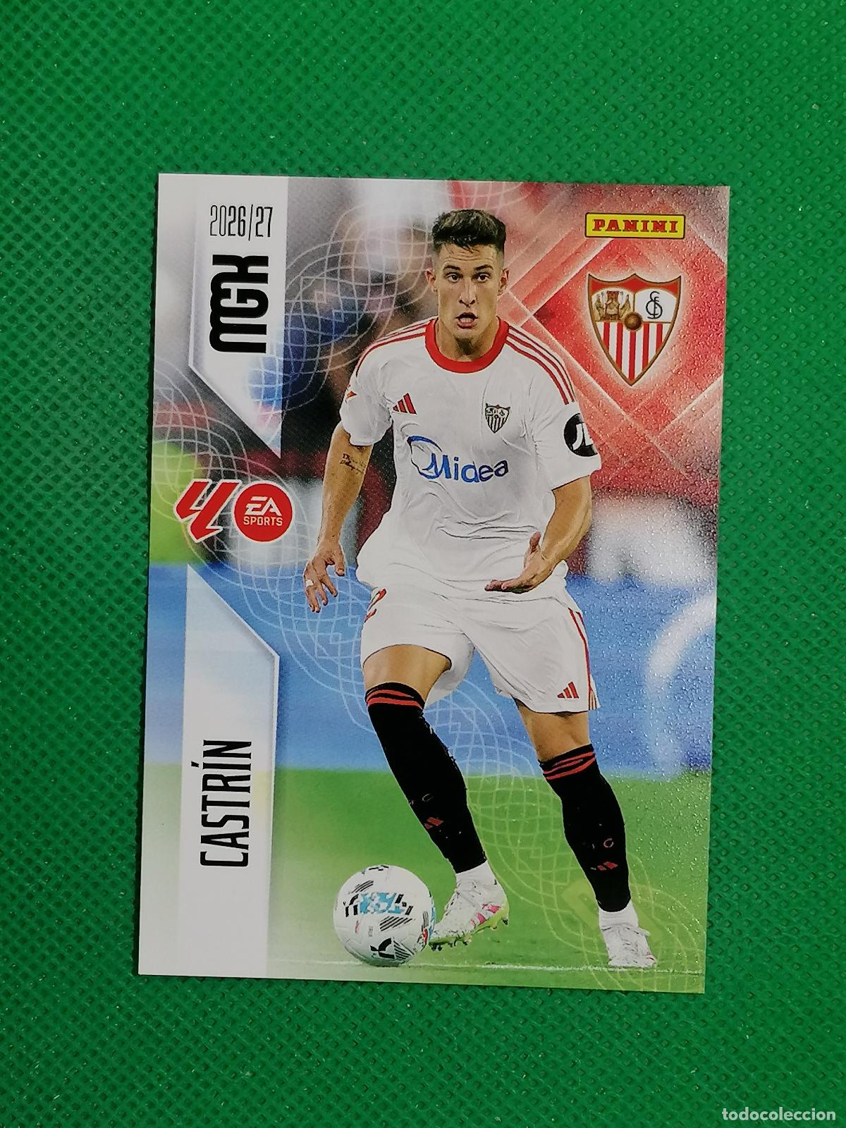 Cromos de f&uacute;tbol: 332 CASTRIN SEVILLA ⚽ MEGACRACKS LIGA 2026 2027 26 27 ⚽