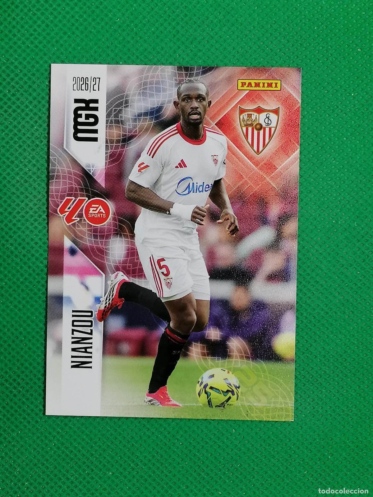Cromos de f&uacute;tbol: 331 NIANZOU SEVILLA ⚽ MEGACRACKS LIGA 2026 2027 26 27 ⚽